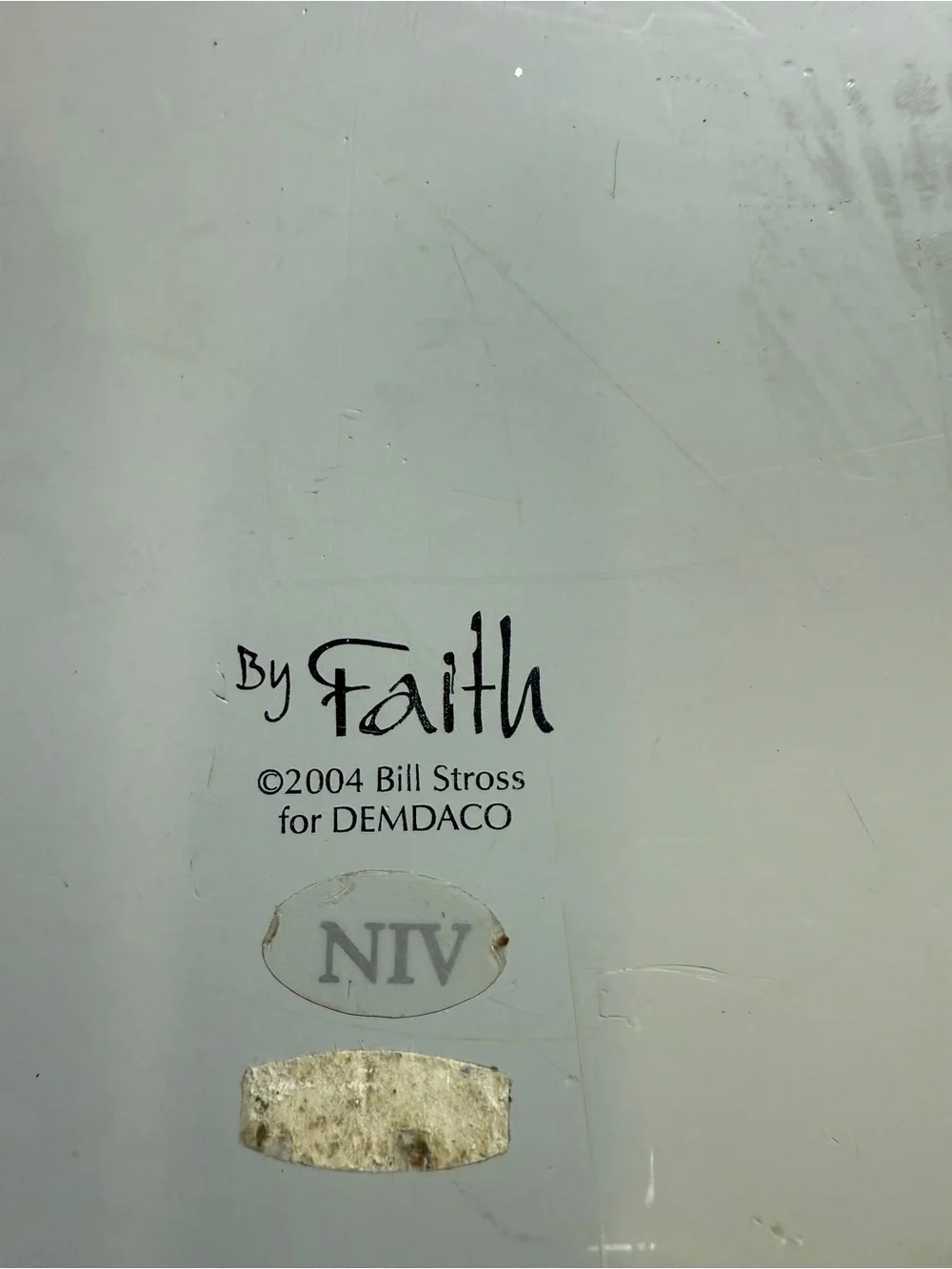 Inspirational Religious 'Hope' 2004 Demdaco by Faith Bill Stross BoxBeige/Gray